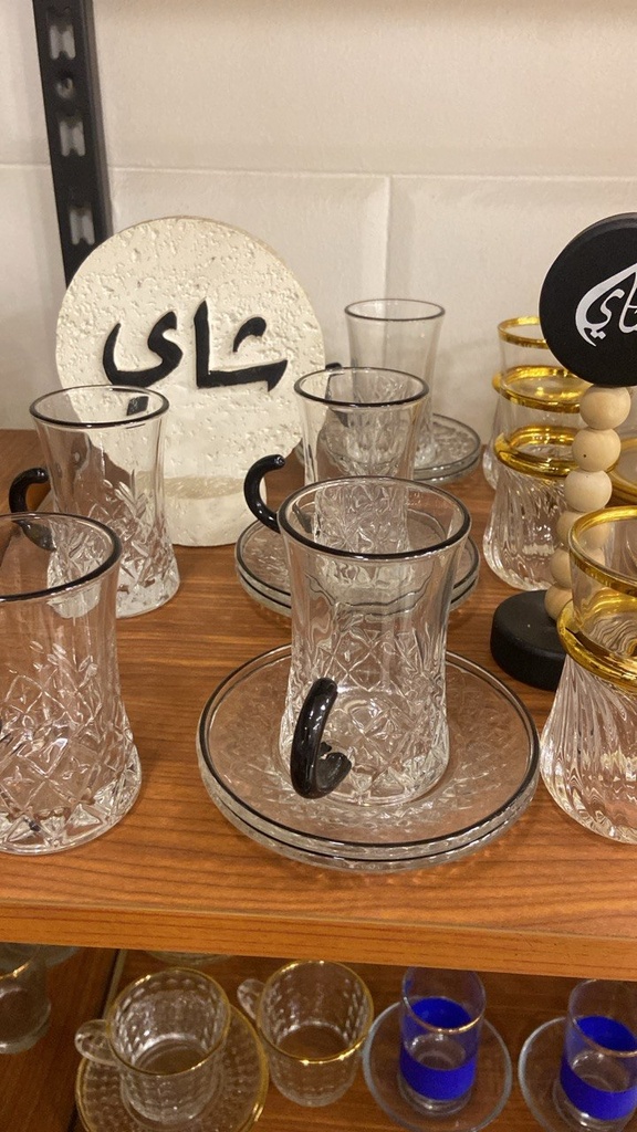 استكانه مسطر زيك اسود